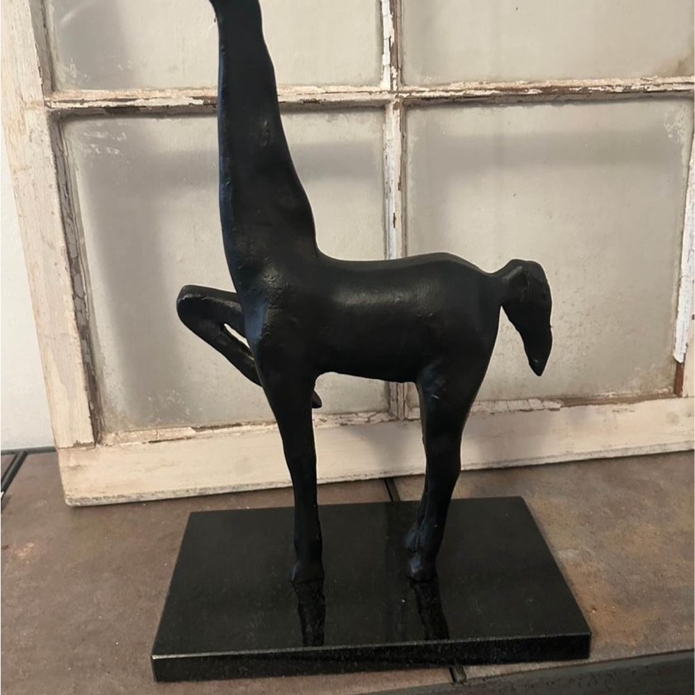 Cubist Horse Statue